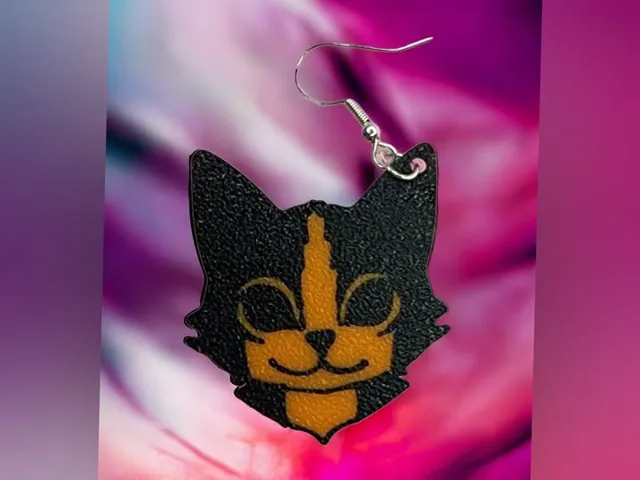Cute Kitten Earrings