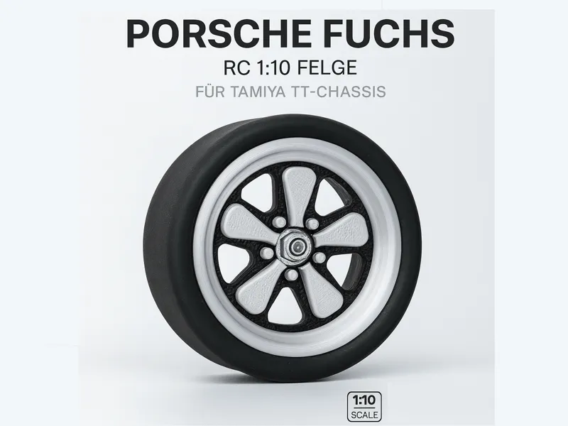 Tamiya RC 1:10 Porsche Fuchs Felge