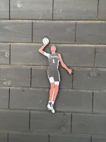 Porte-clés silhouette Wemby — Spurs de San Antonio — photo 5