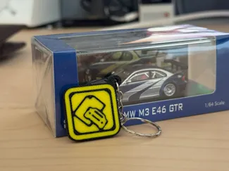 Keychain NFS Most Wanted Pink Slip Marker