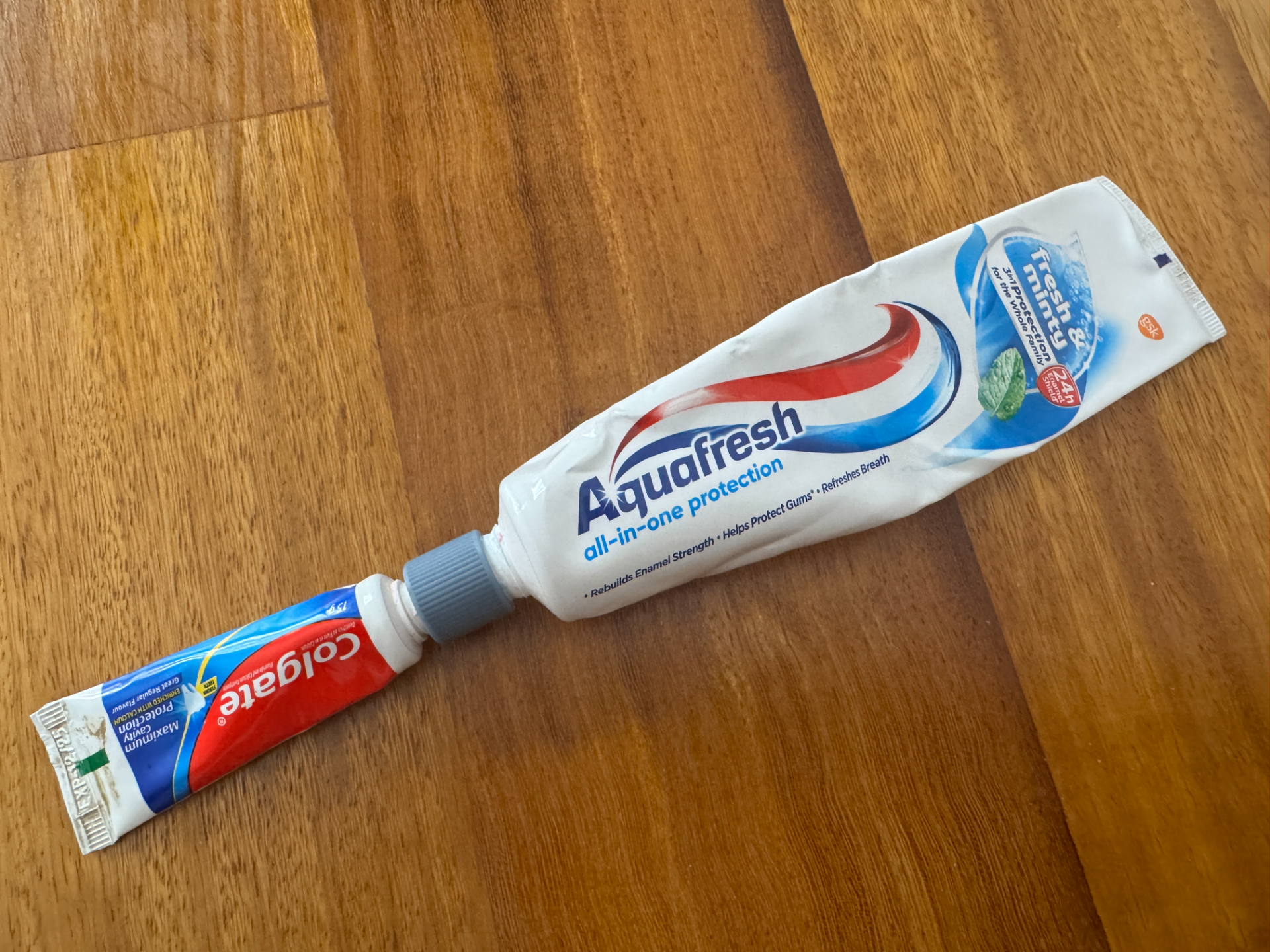 Toothpaste Connector