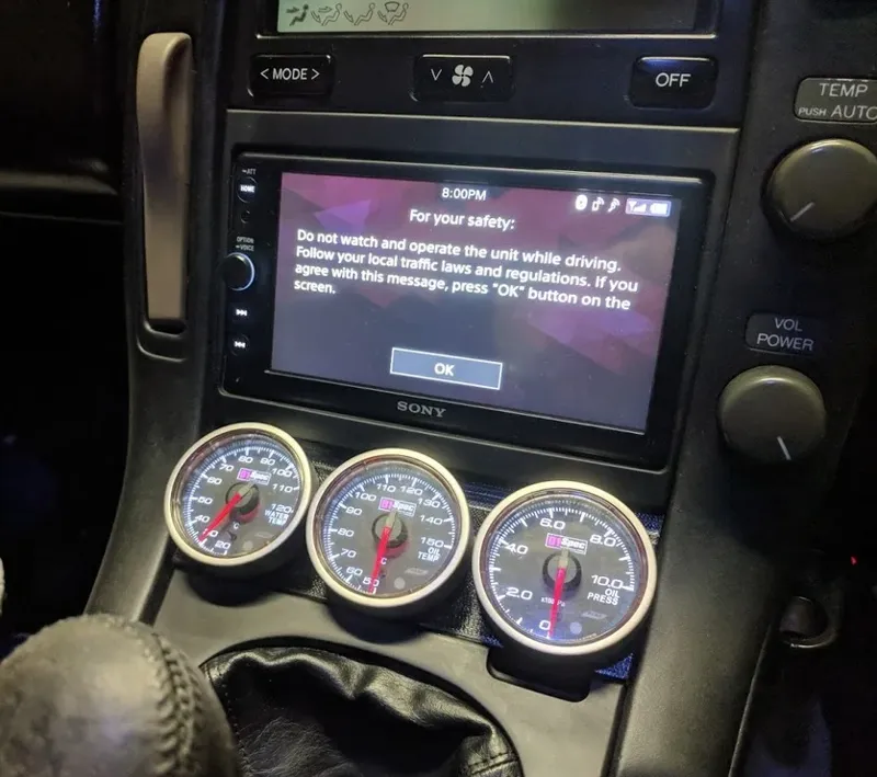 Toyota Soarer Ash Tray Gauge Holder