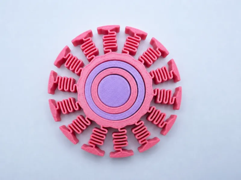 Kinetic Gyro Spring Fidget