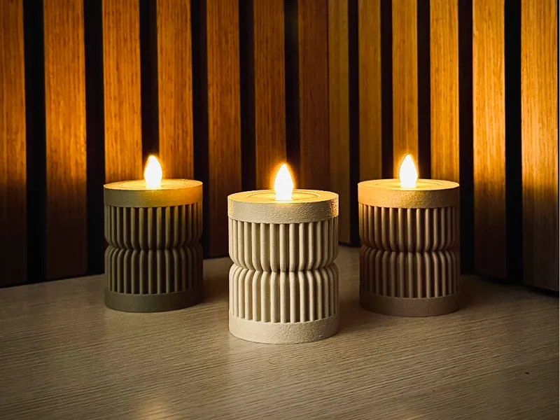 Wooden Tealight Holder 