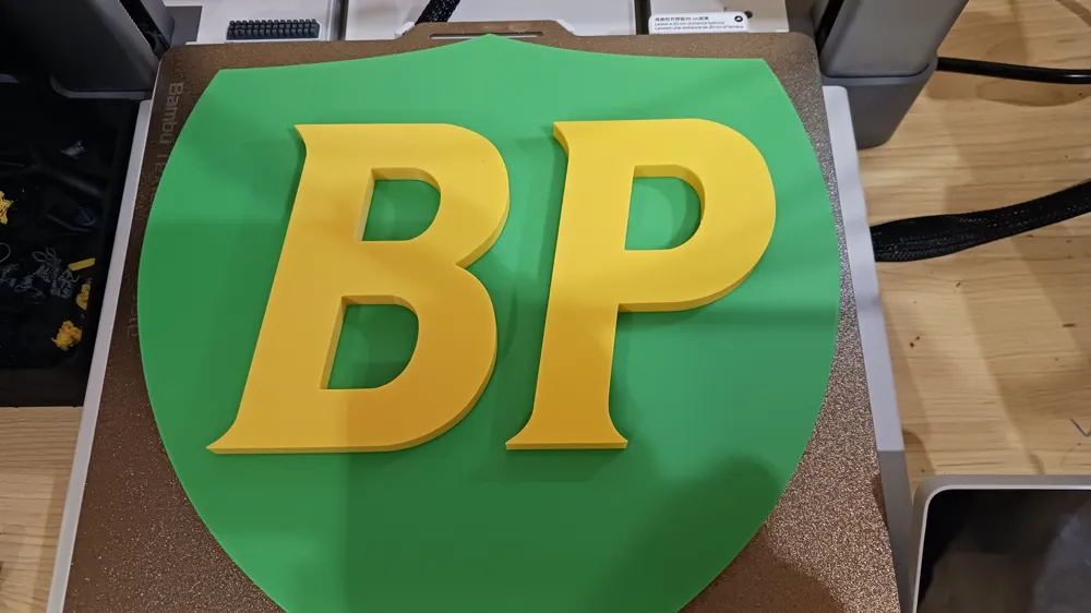 BP oil display piece - Free 3D Print Model - MakerWorld