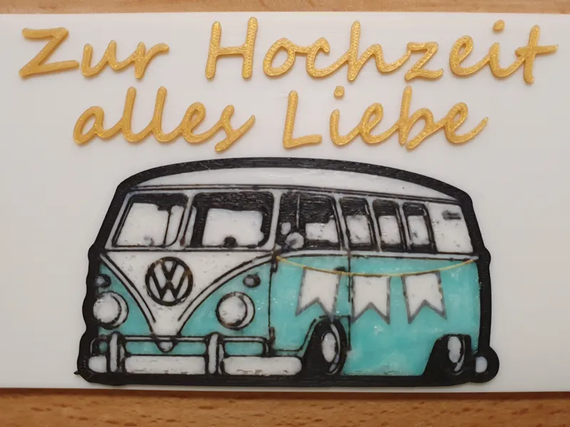 Wedding Gift VW Bus