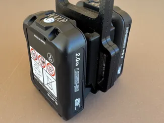 Makita CXT dual battery holder