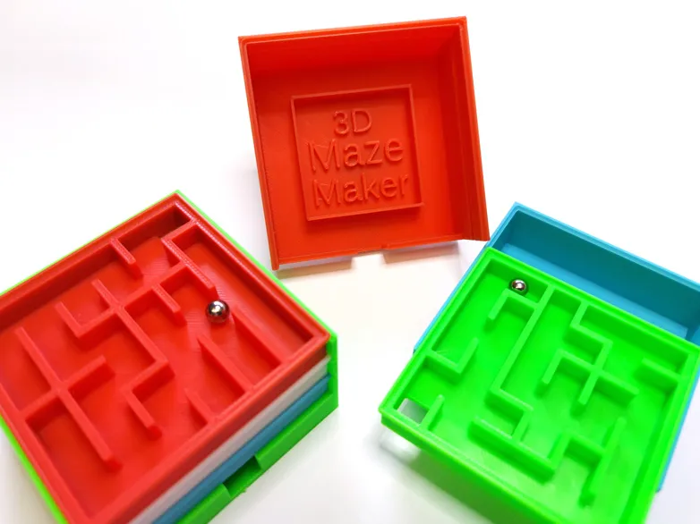 3D MAZE MAKER