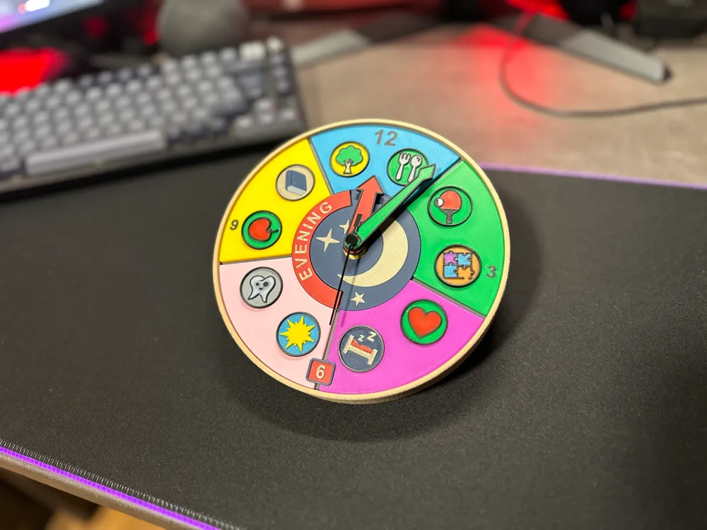 Clock Component Mit Clock Components Kit 011 - IconTime by Tommy 3D Lab MakerWorld ...
