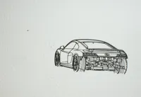 Audi R8 V10 GT RWD - déco murale — photo 2
