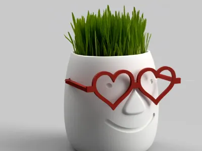 Little Dude Planter | Pot (D7cm / H9cm)