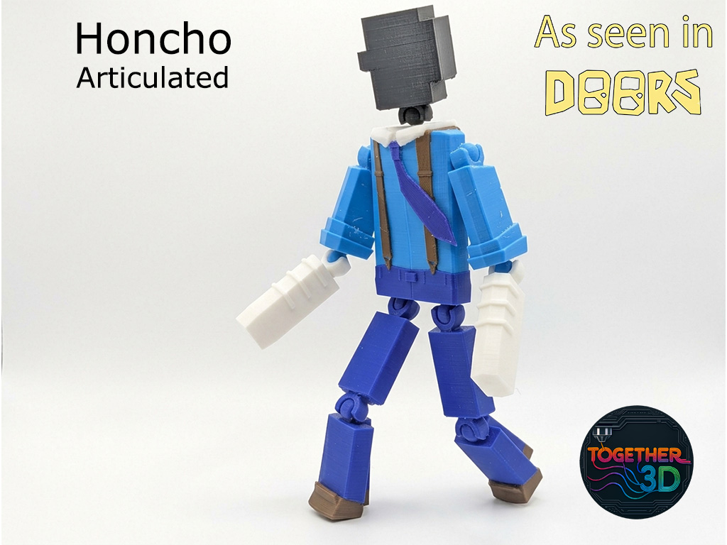 Honcho from Doors (Roblox) - articulated - 1