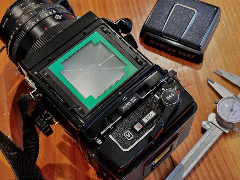 Mamiya RB67 645 Mask