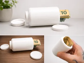Pain Reliever Hidden Stash Bottle
