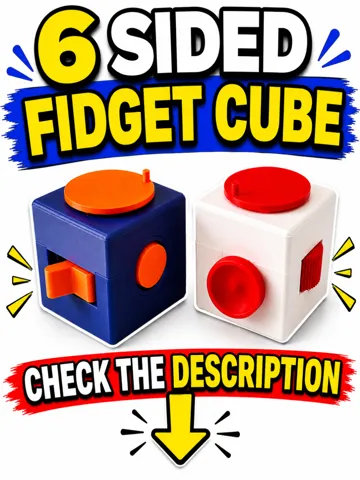 Objeto manipulable: 6 sided fidget cube — vista de referencia 2