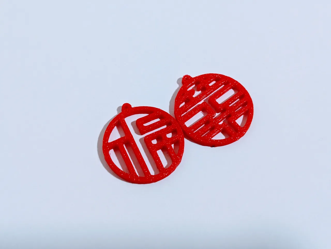 Earrings for Chinese New Year view 2
