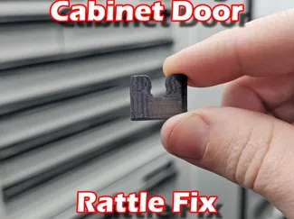 Harbor Freight Cabinet Door Rattle Fix