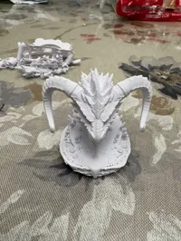Eldritch Magma Drake - buste de dragon épique — photo 3