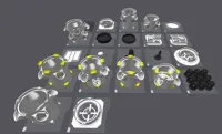 Vertical Garden V4 + Options + Reinforced Connectors