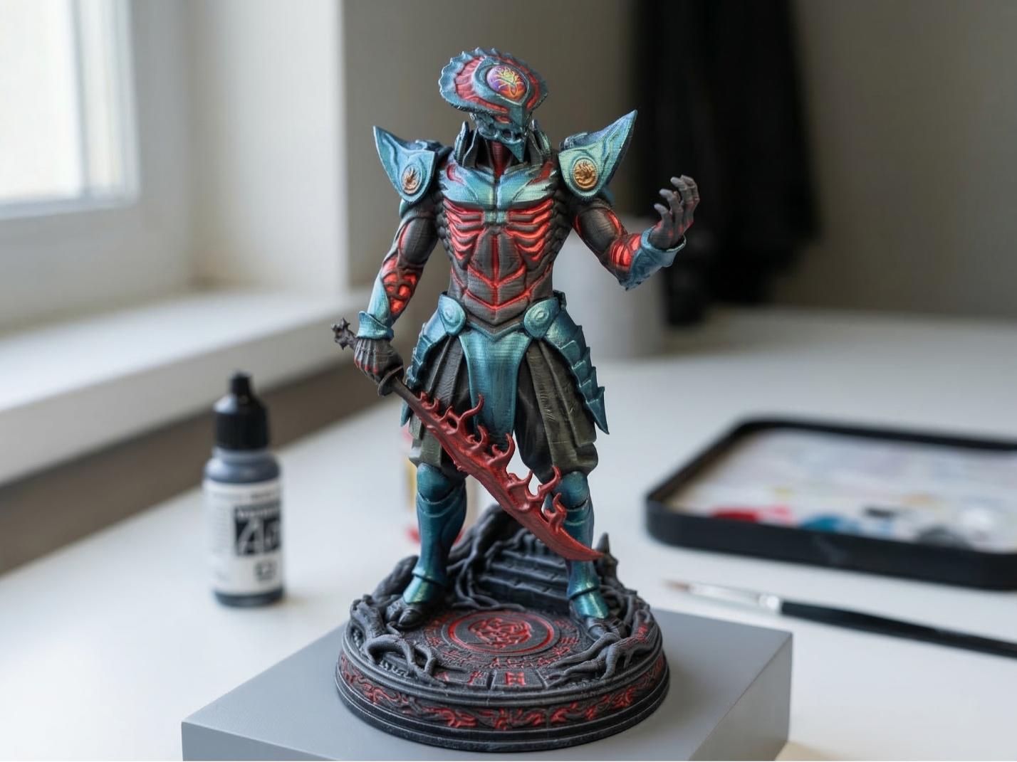 Yoshimitsu: Tekken Legend Statue