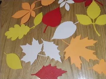 Estante o repisa: Autumn Leaves – Decorative Leaf Set — vista de referencia 3