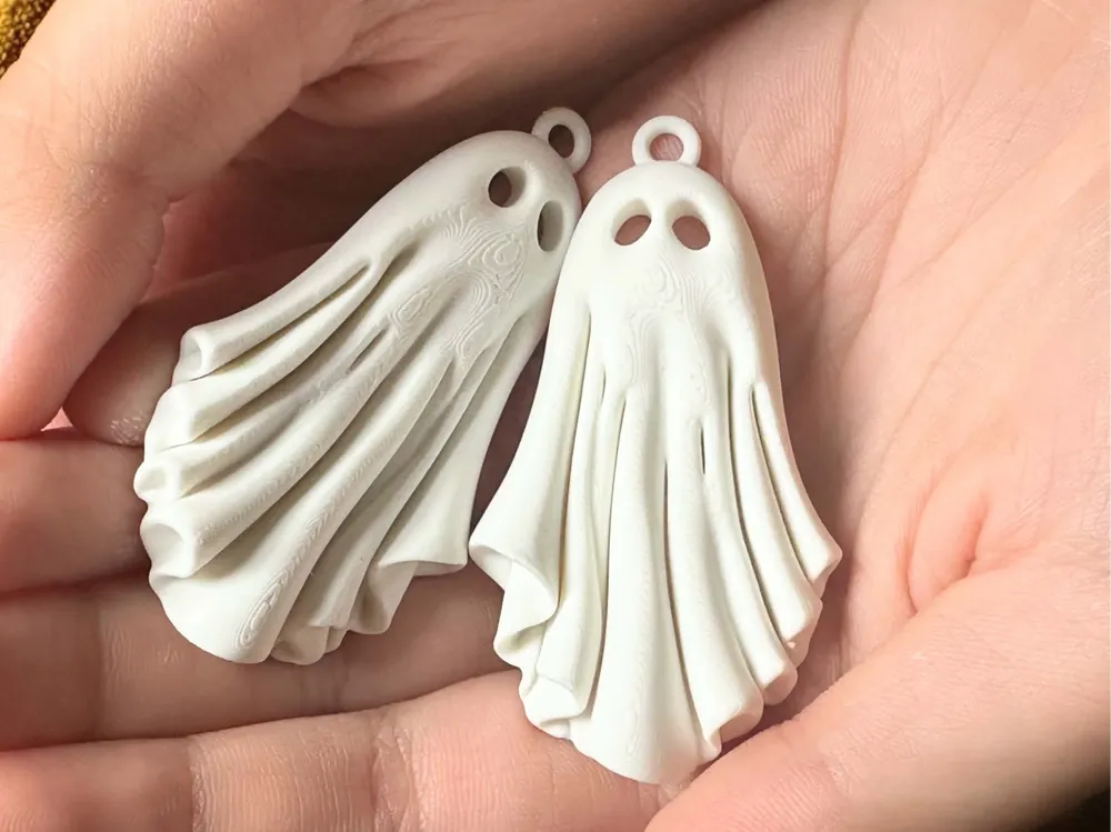 Pendientes: Ghost Earrings Boo Halloween. Referencia del modelo original.