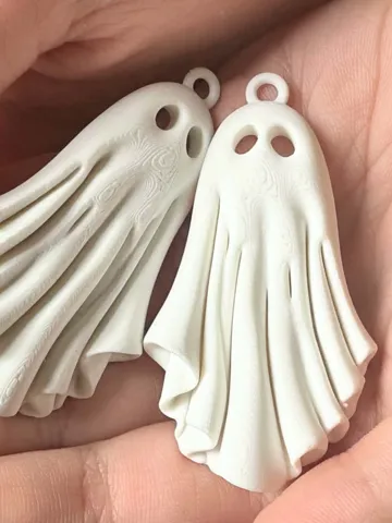 Pendientes: Ghost Earrings Boo Halloween — vista de referencia 2