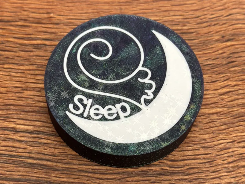 Sleep button with NFC tag for iPhone