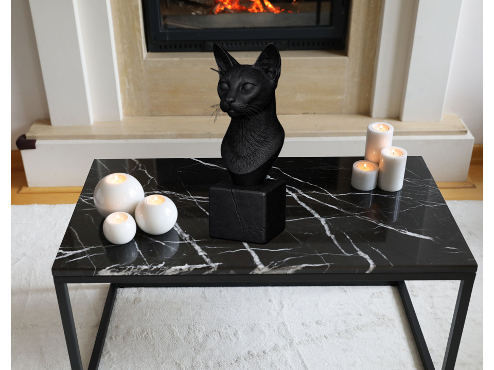 Cat Bust - Egyptian Mau