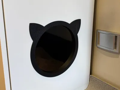Cabinet Cat Door