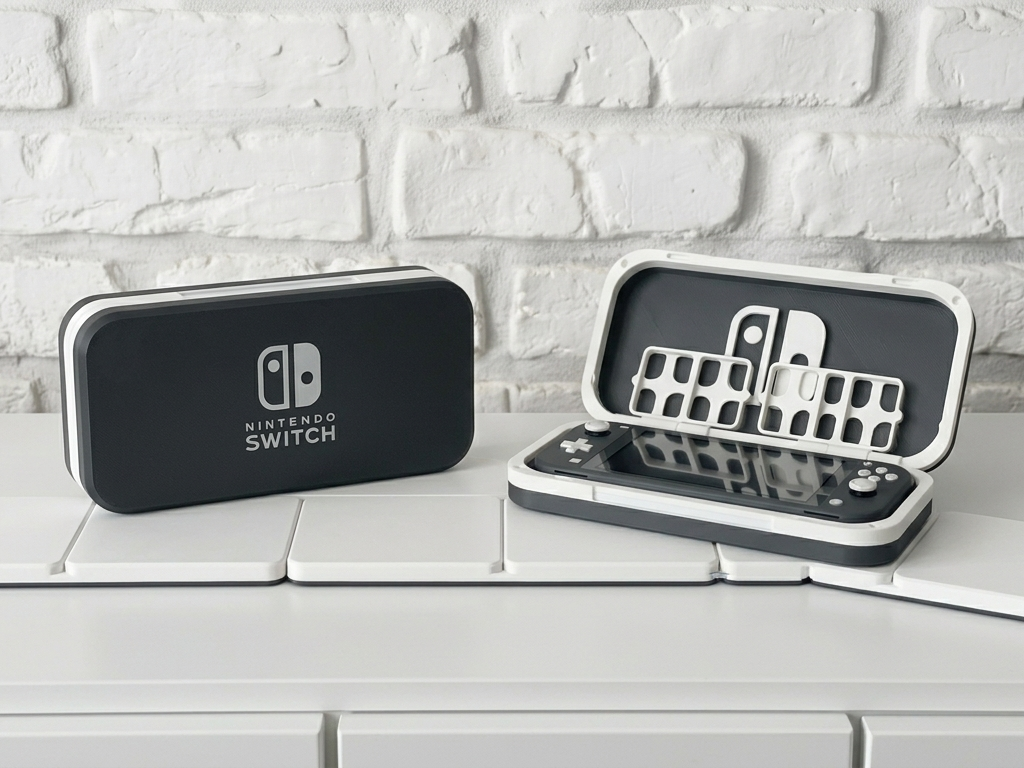 Miniatura 1 do modelo 3D Switch Lite Organiser Case