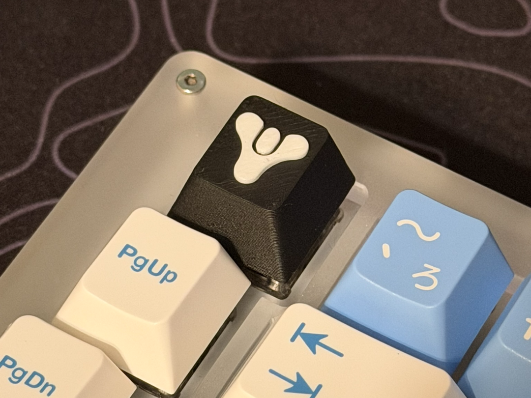 Destiny Keycap - Mechanical Keyboard Game Logo