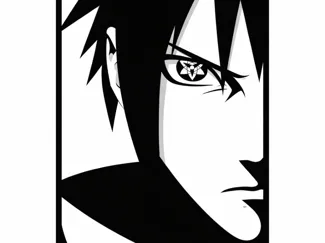 Sasuke Uchiha Wall Art 