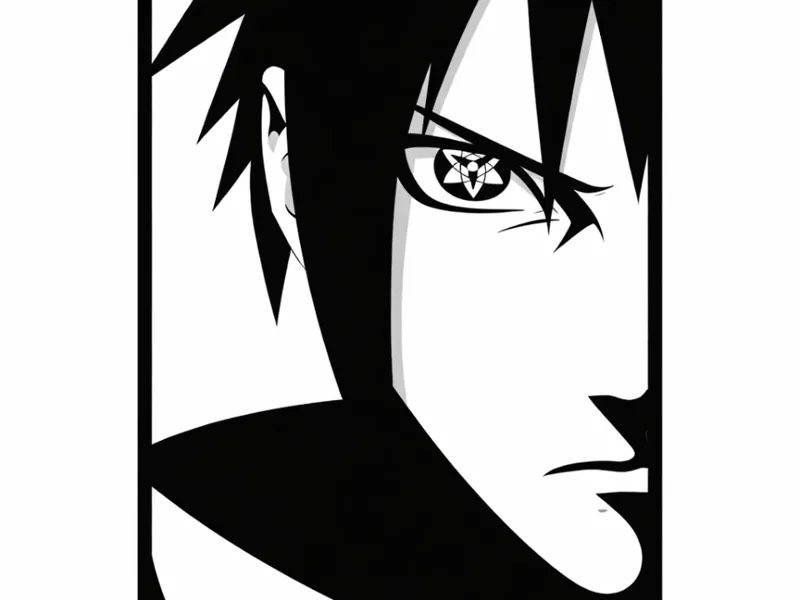 Sasuke Uchiha Wall Art 