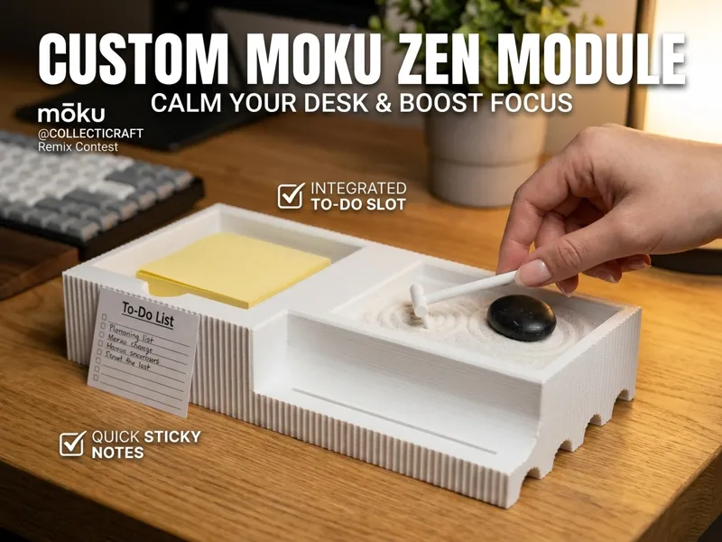 Moku Zen Garden Organizer - Remix