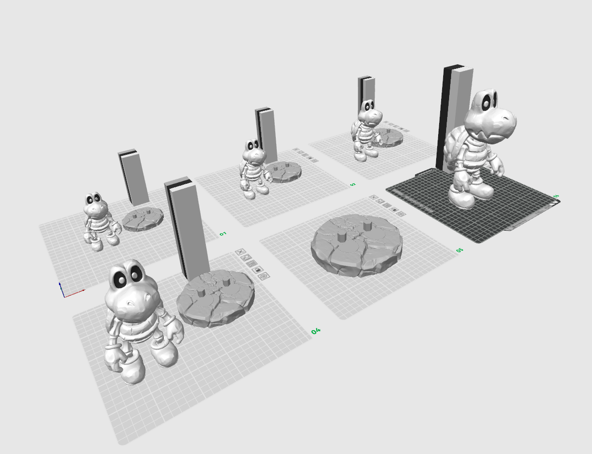 Miniatura 1 do modelo 3D Dry Bones