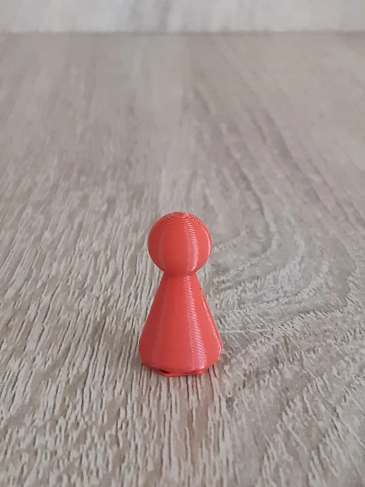 Pedine Per Giochi Da Tavolo In Legno Colorato – Confezione Da 10 Pezzi (Nero) - 2