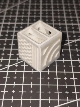 All-in-One 3D Printer Test Cube