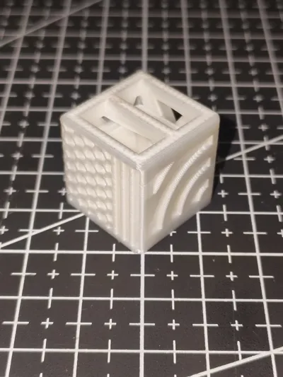 All-in-One 3D Printer Test Cube