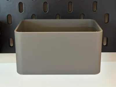 Wide Container for Ikea Skadis - 120mm