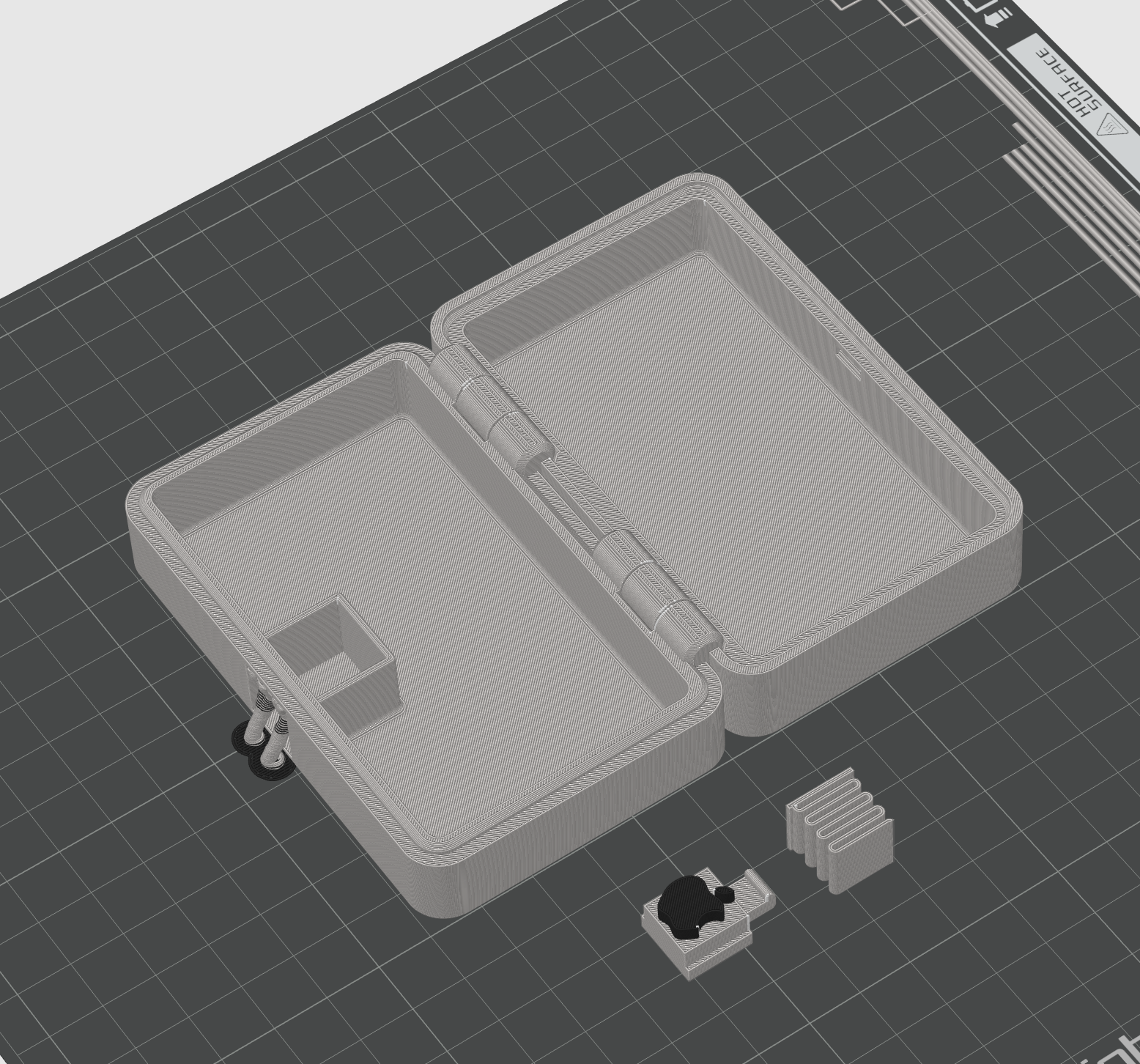 Miniatura 3 do modelo 3D 苹果AirPods Pro 3 耳塞收纳盒（含同款空盒子）