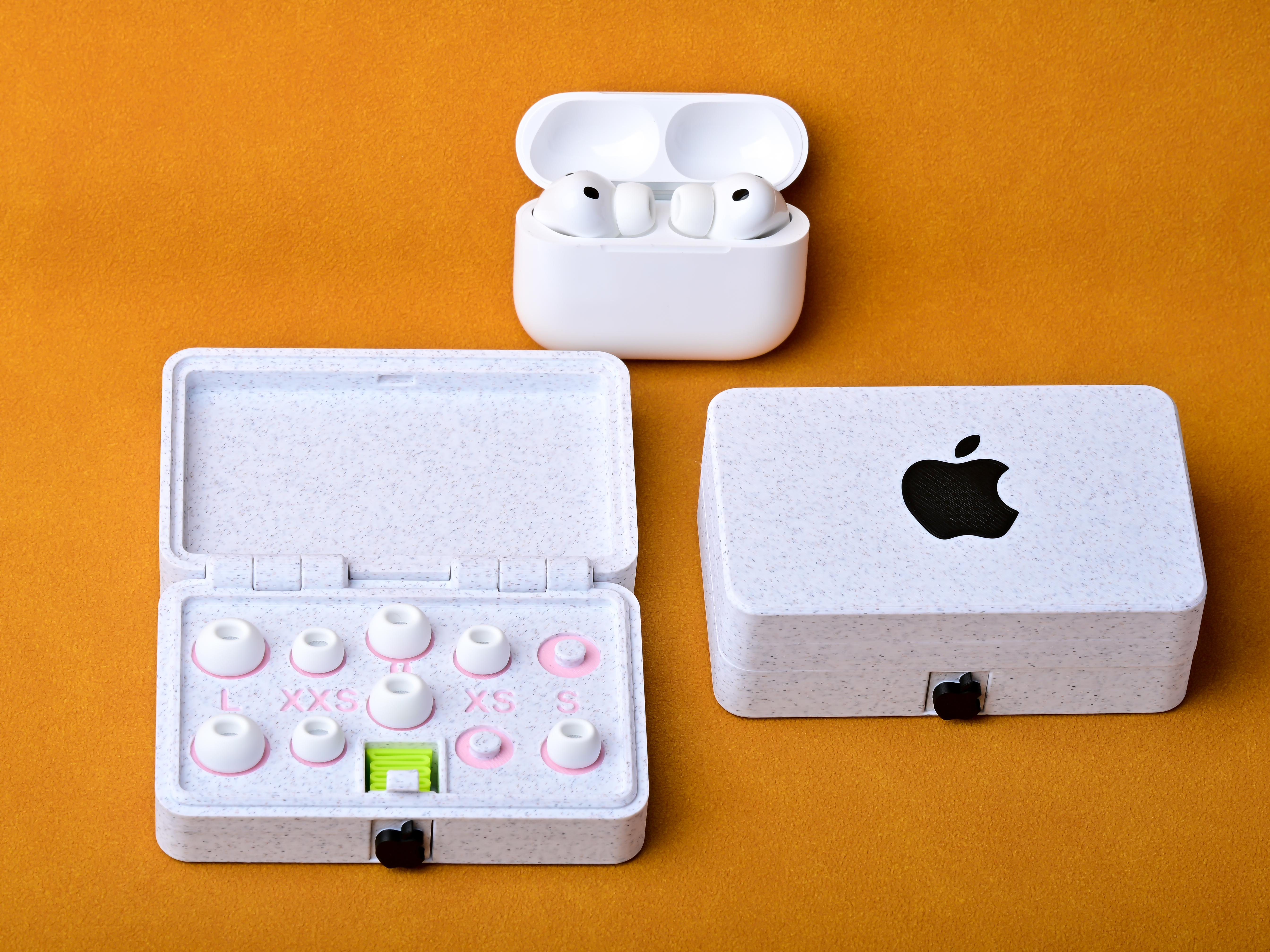 Miniatura 2 do modelo 3D 苹果AirPods Pro 3 耳塞收纳盒（含同款空盒子）