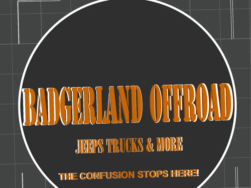 Badgerland Offroad Badge