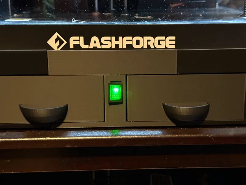 AD5X Base with Drawers and Power Routing