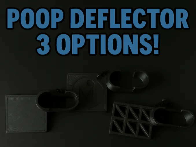 A1/A1Mini poop deflector
