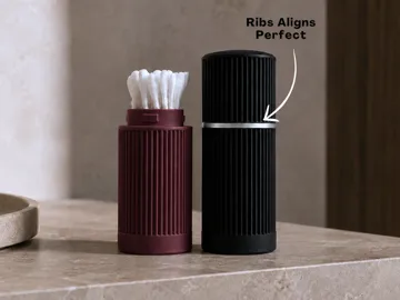 Caja o estuche: Q-Tip Travel Case | Japandi — vista de referencia 3