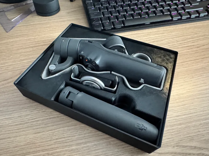 Rangement Gridinity DJI Osmo Mobile 6