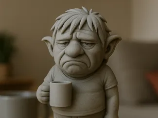 „Nicht ohne Kaffee!“ Troll