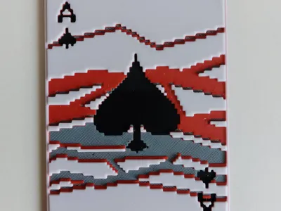 Mult Enhanced Ace of Spades - Balatro