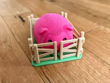 Caja o estuche: NeeDoh Barnyard Squishers Case + bonus fence — vista de referencia 5
